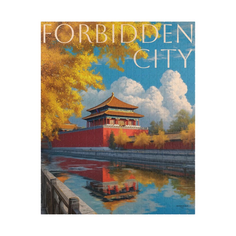 故宫秋景拼图
